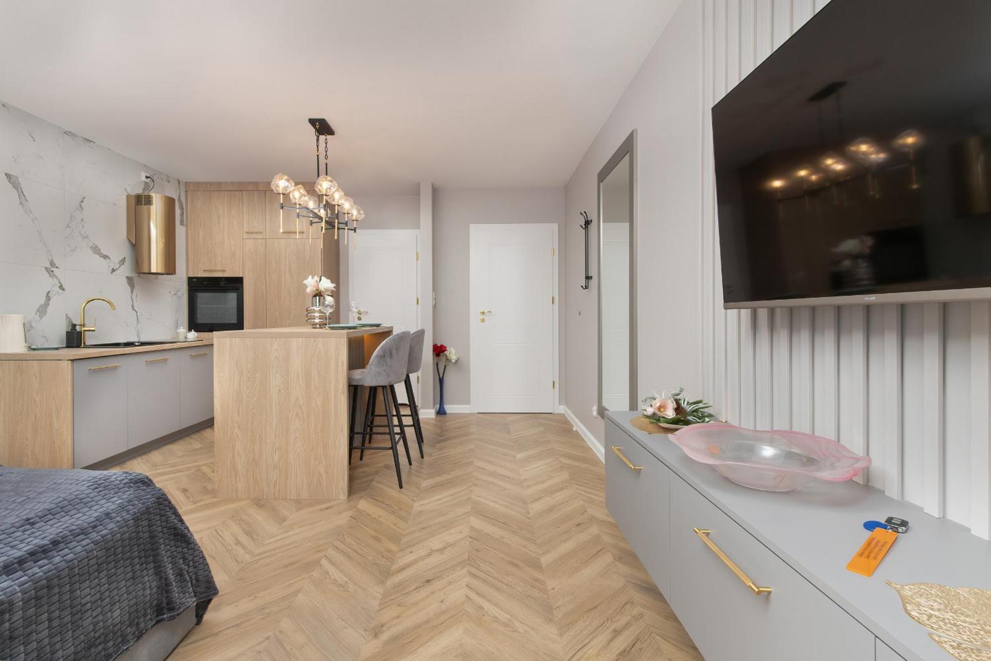 Elegant Studio For 2 People In Gdansk By Noclegi Renters 외부 사진